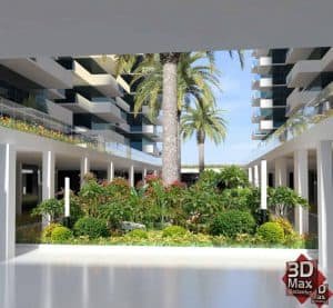 Rezidans ve Avm İç Peyzaj