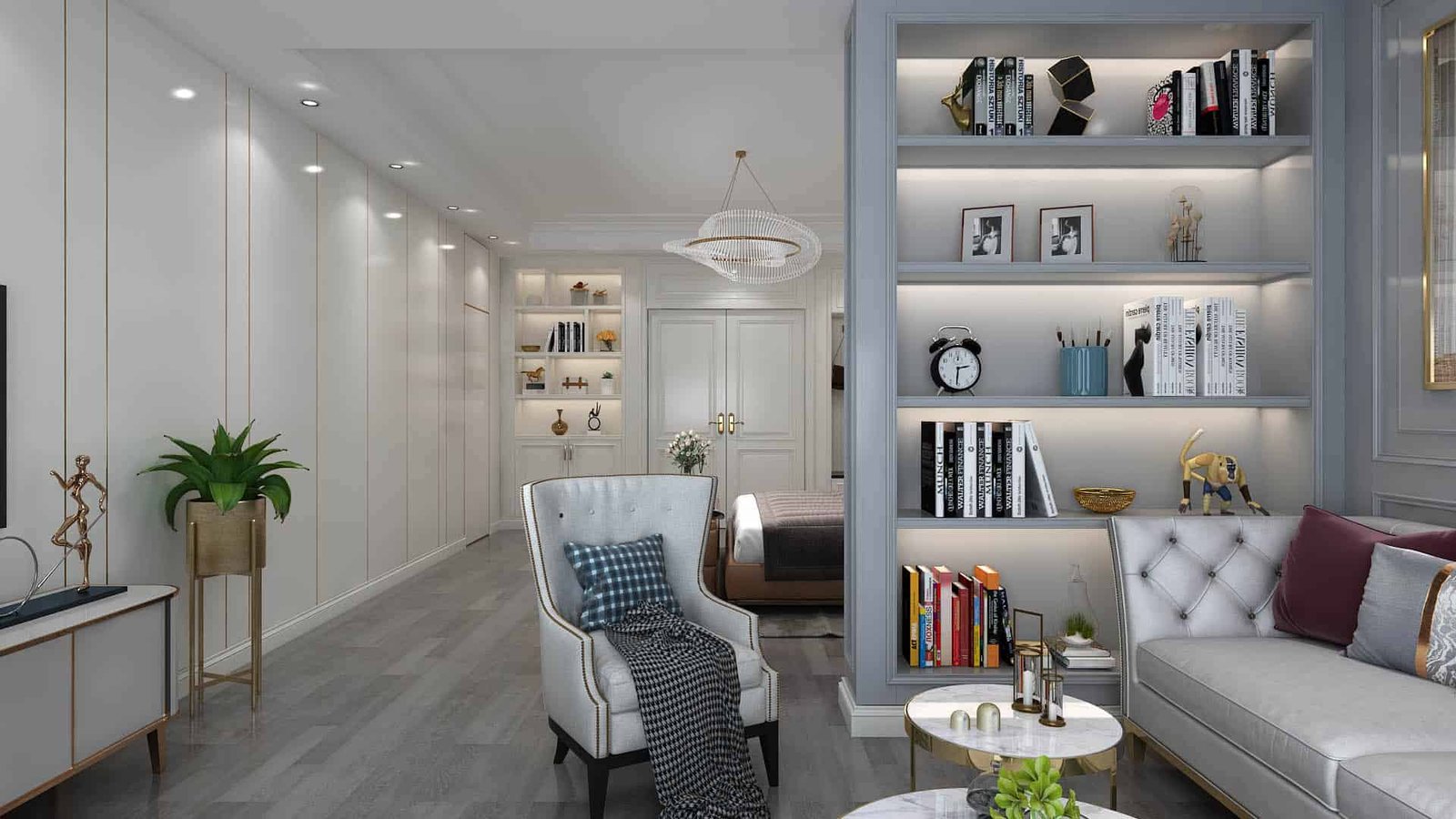 yatak odası ve oturma bölümü (6)