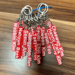 İsme Özel Anahtarlık