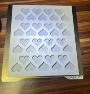 Kalp Şeklinde Sabun Kalıbı