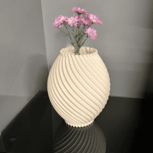 Modern Vazo 25x20 cm, 3d Baskı