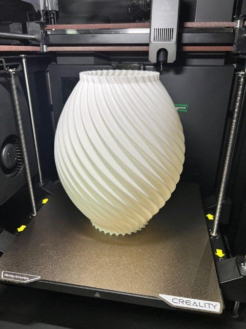 Modern Vazo 25x20 cm, 3d Baskı