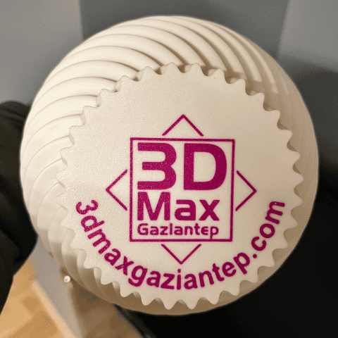 Modern Vazo 25x20 cm, 3d Baskı