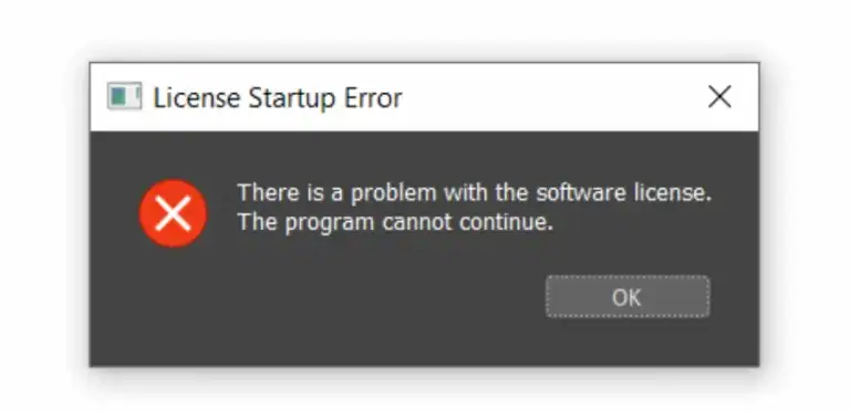 3Ds Max License Error Hatası