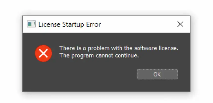 3Ds Max License Error Hatası