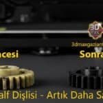 Gaziantep EGR valf dişlisi 3D Baskı