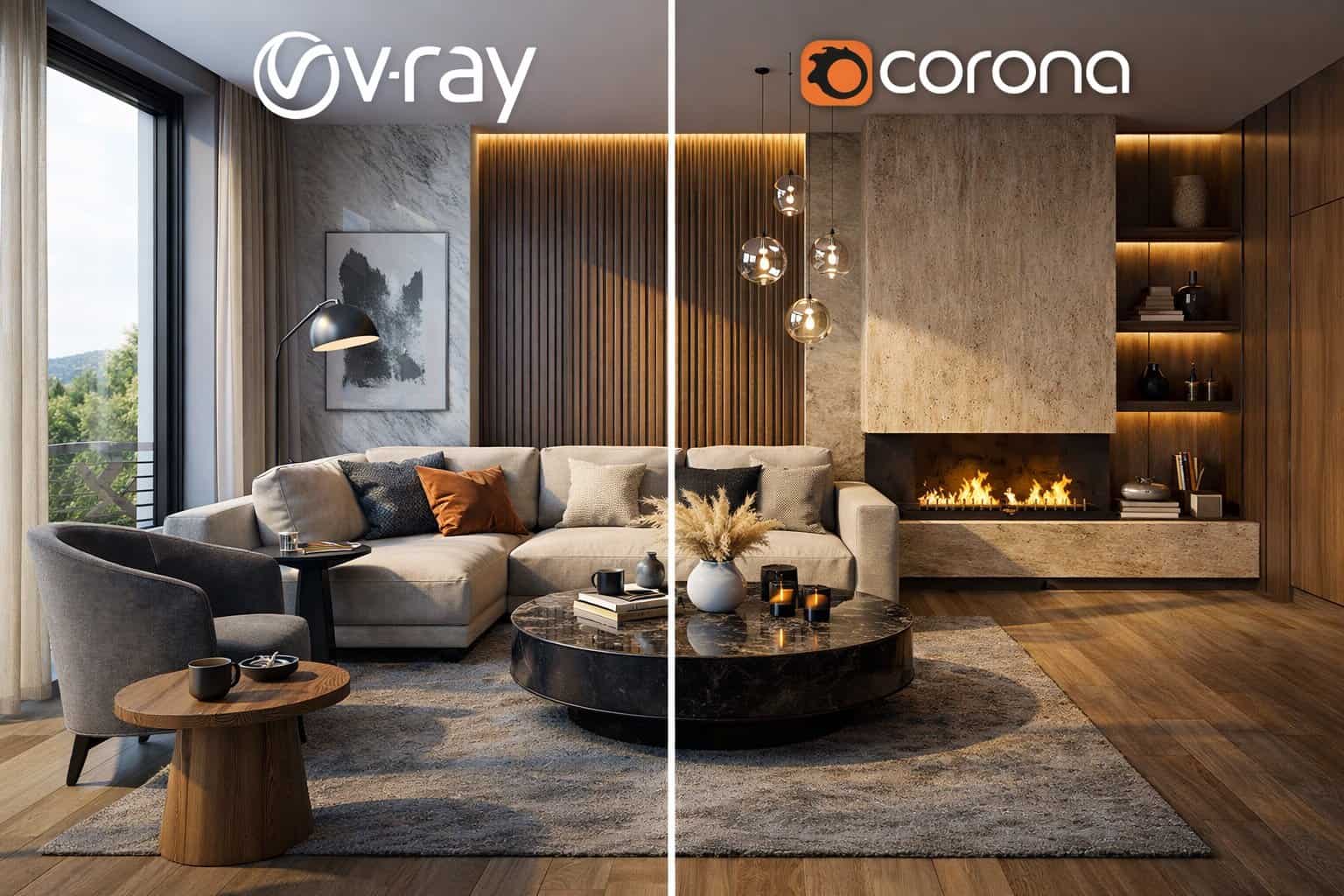 V-Ray vs Corona Render Karşılaştırma Rehberi