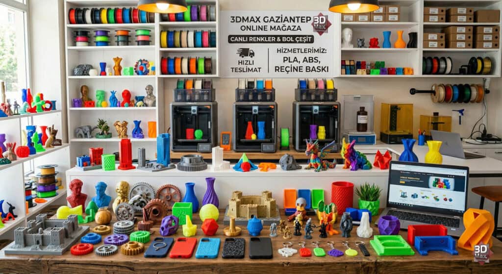 3D Baskı - Sipariş ve Satış Online Mağaza