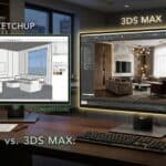 Sketchup vs 3ds Max Karşılaştırması