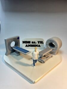 Gaziantep 3D baskı - Özel tasarım renkli medikal cihaz ve doktor figür maketi